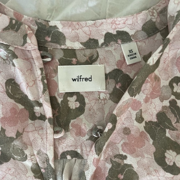 Wilfred Ava Floral Blouse in Pink and green - Picture 3 of 8